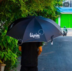 Payung golf bukaan otomatis