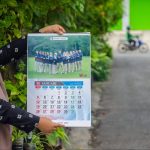 Cetak kalender dinding custom