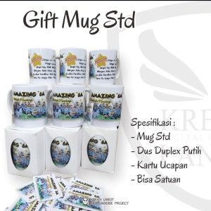 Cetak mug custom murah di Surabaya